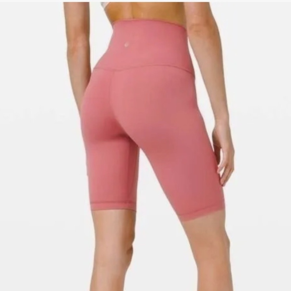 Lululemon Align super high rise bike short, 8 in, size 4